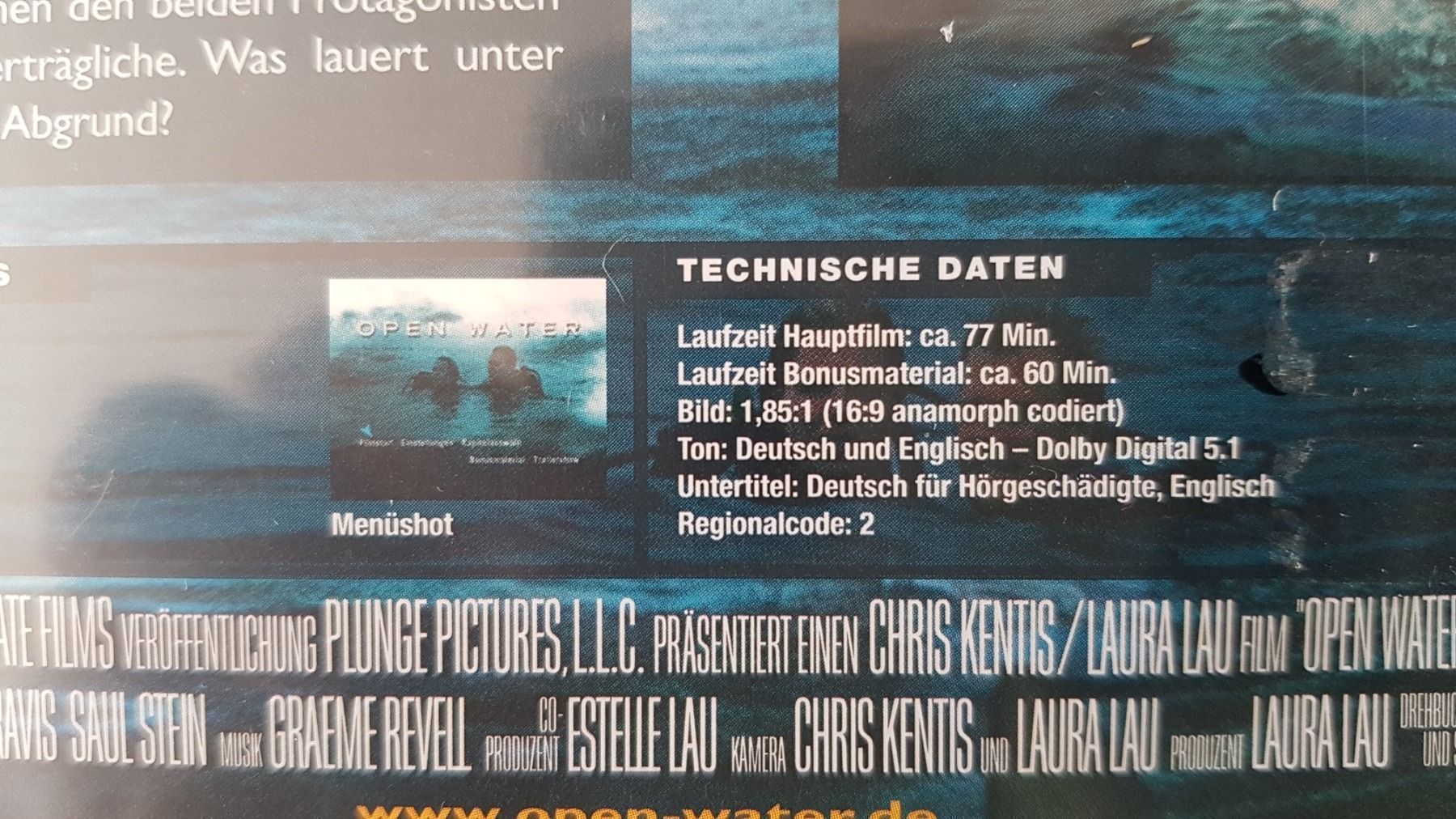 Tous les DVDs: DVD Open Water – D'occasion à Oetwil am See par fineli2 1