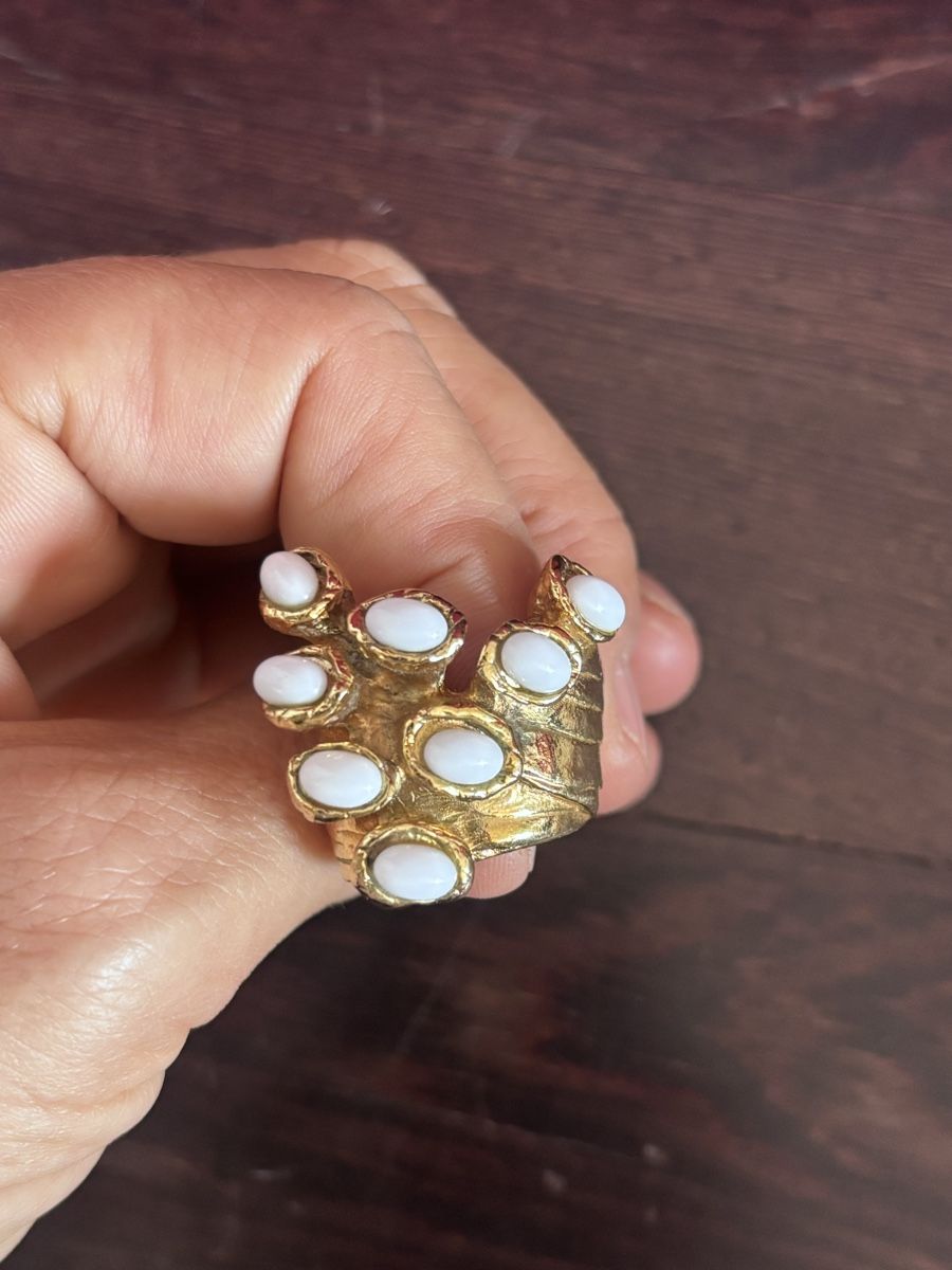 Saint Laurent Anelli: YVES SAINT LAURENT VINTAGE RING ARTY – Usato da Chiasso venduto da Aupa74