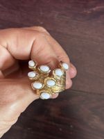 YVES SAINT LAURENT VINTAGE RING ARTY