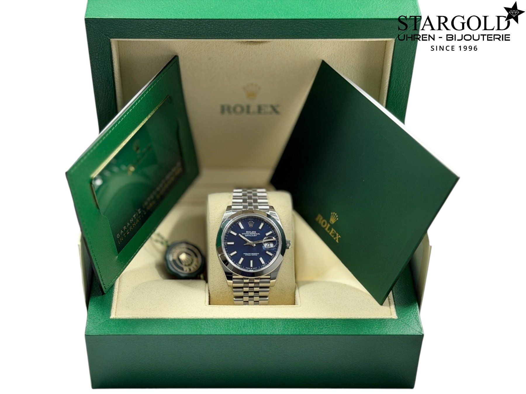 Rolex Montres: Rolex Datejust 41 blau - 126300 – D'occasion à Zürich par Stargold-Uhren 1