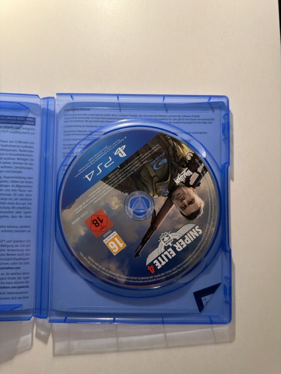 Sony Consoles: Ps4 Sniper Elite 4 – Neuf (Voir description) à Malters par yav_wfg8 2