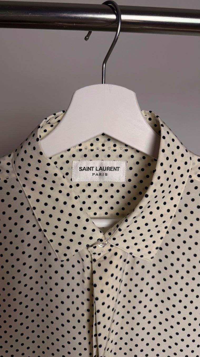Saint Laurent Chemises: Saint Laurent Punkte creme – Neuf (Voir description) à Burgdorf par ime_f9f6 1