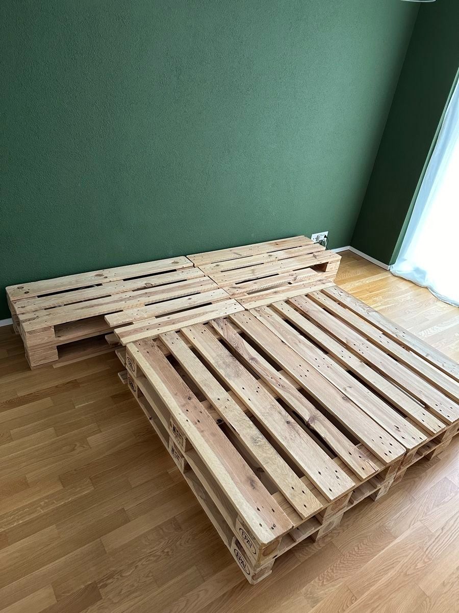 Betten: Palettenbett 160x200 – Gebraucht aus Dübendorf von rob_7b2s