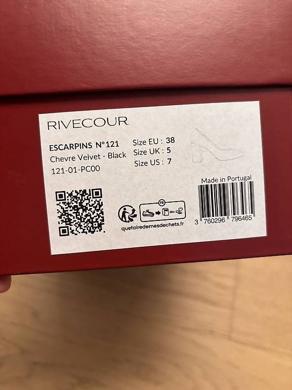 Scarpe da donna: Rivecour Escarpins Noir neufs – Nuovo e nell'imballaggio originale da Morges venduto da vir_hl6k 3