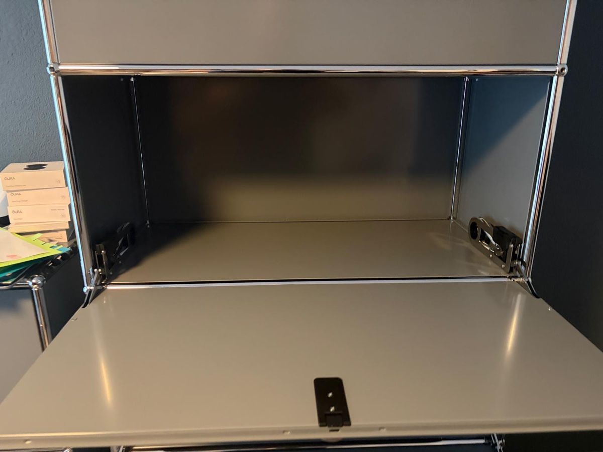 Kommoden: USM Highboard mittelgrau – Gebraucht aus Niederrohrdorf von 54Belaadpa43 4