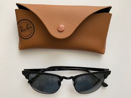 Sonnenbrille Ray-Ban Clubmaster schwarz mit Etui neuwertig