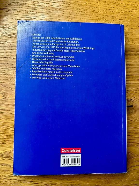 Libri: Schweizer Geschichtsbuch - Neubearbeitung - Band 2 – Usato da Fehraltorf venduto da eli_x28b 1