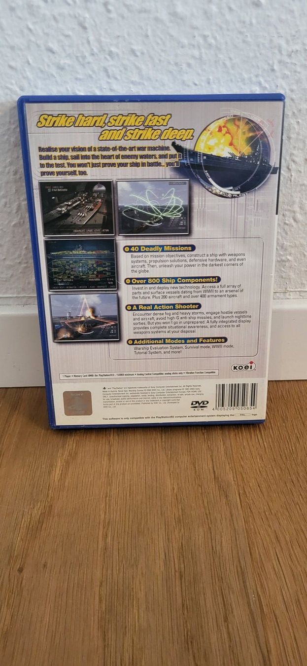 Sony Spiele: PS2 - Naval Ops Warship Gunner – Gebraucht aus Münsingen von DigitaleSpielecke 1