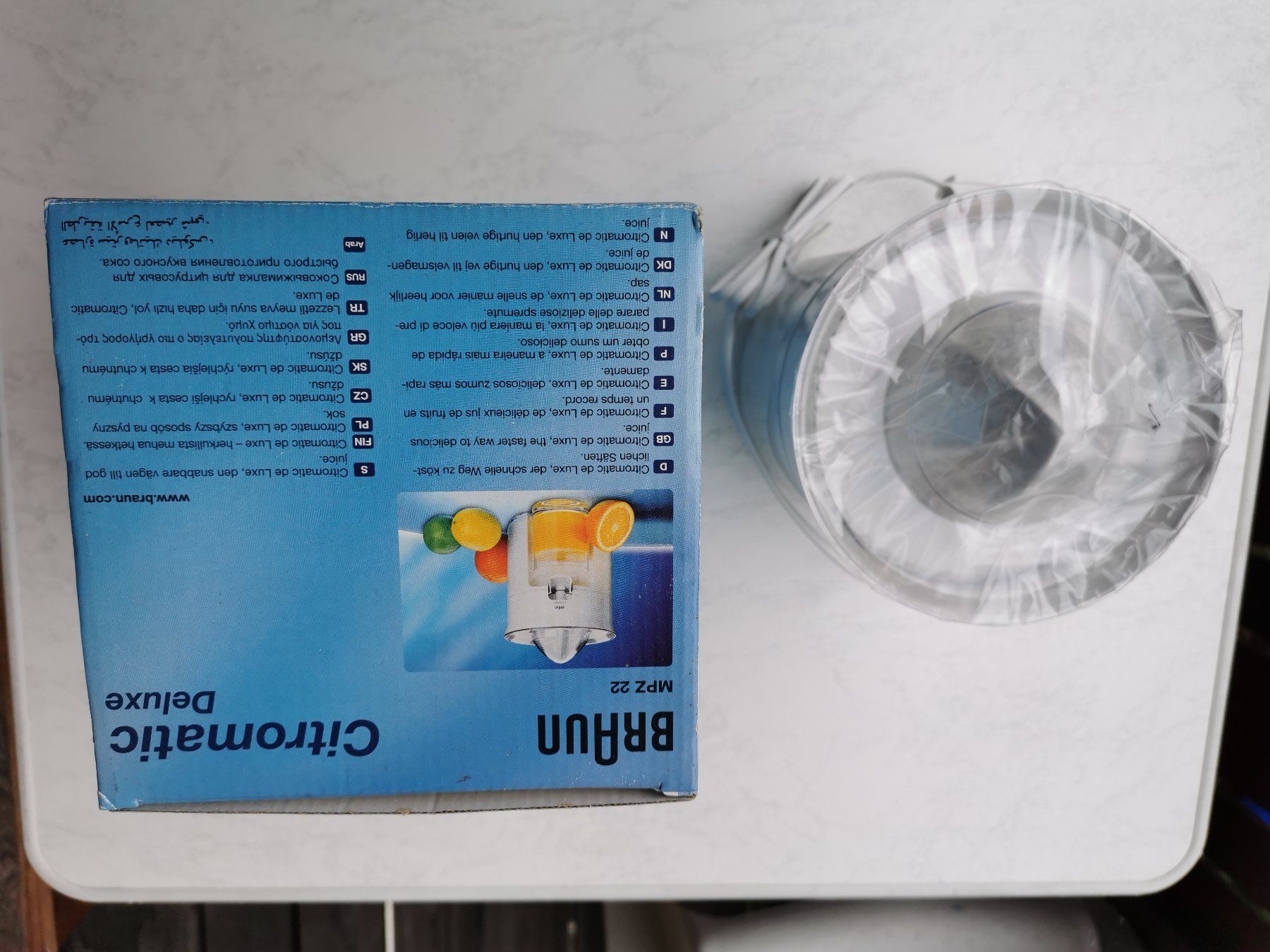 Braun Elettrodomestici da cucina: Elektrische Zitruspresse – Nuovo e nell'imballaggio originale da Filzbach venduto da Sabenasi 2