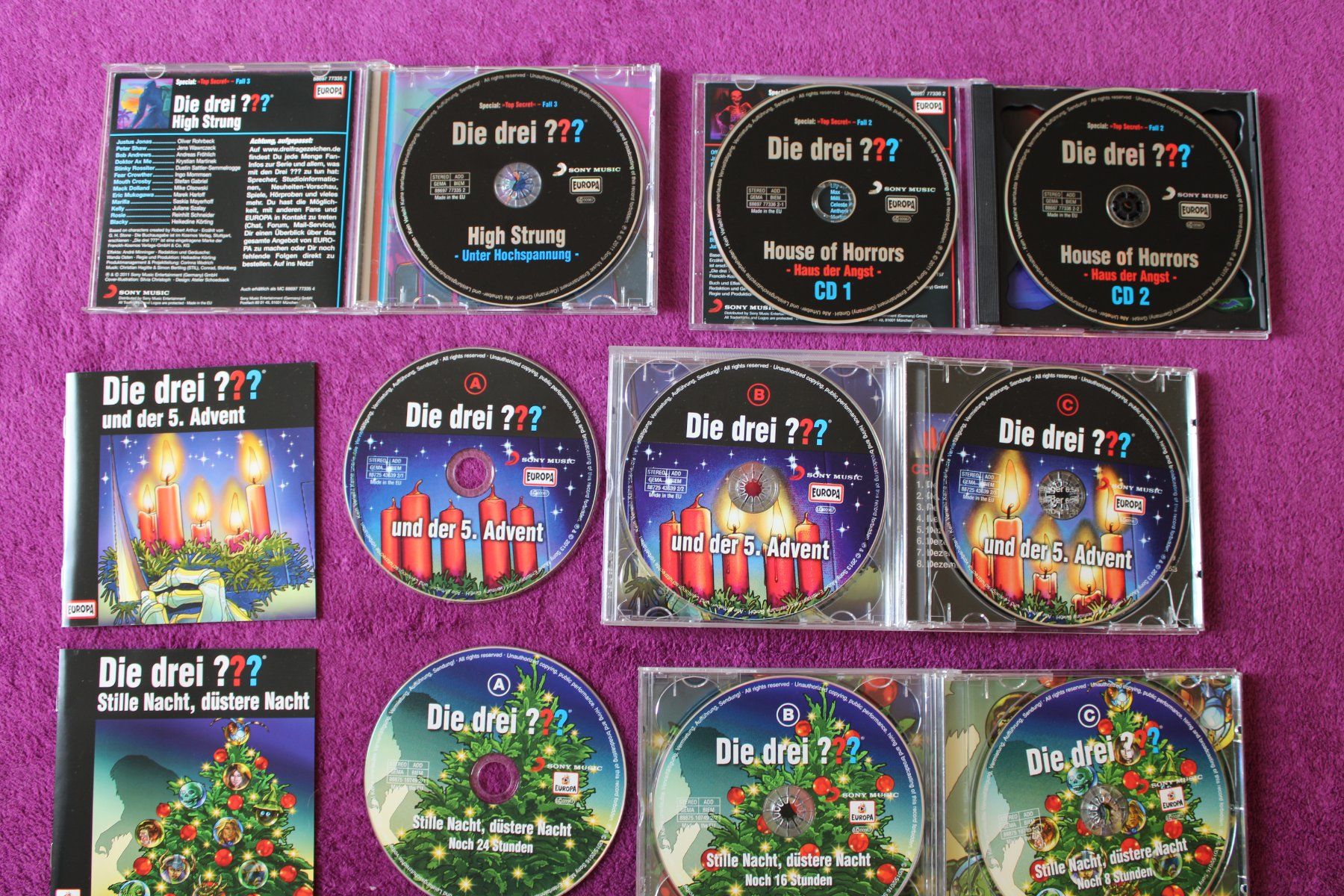 CDs: 8 - Die drei ??? - Hörspiel - CD´s – Gebraucht aus Müllheim Dorf von Seeeule01 7