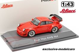 PORSCHE 911 (964) RWB rot 1:43 von SCHUCO Pro-R