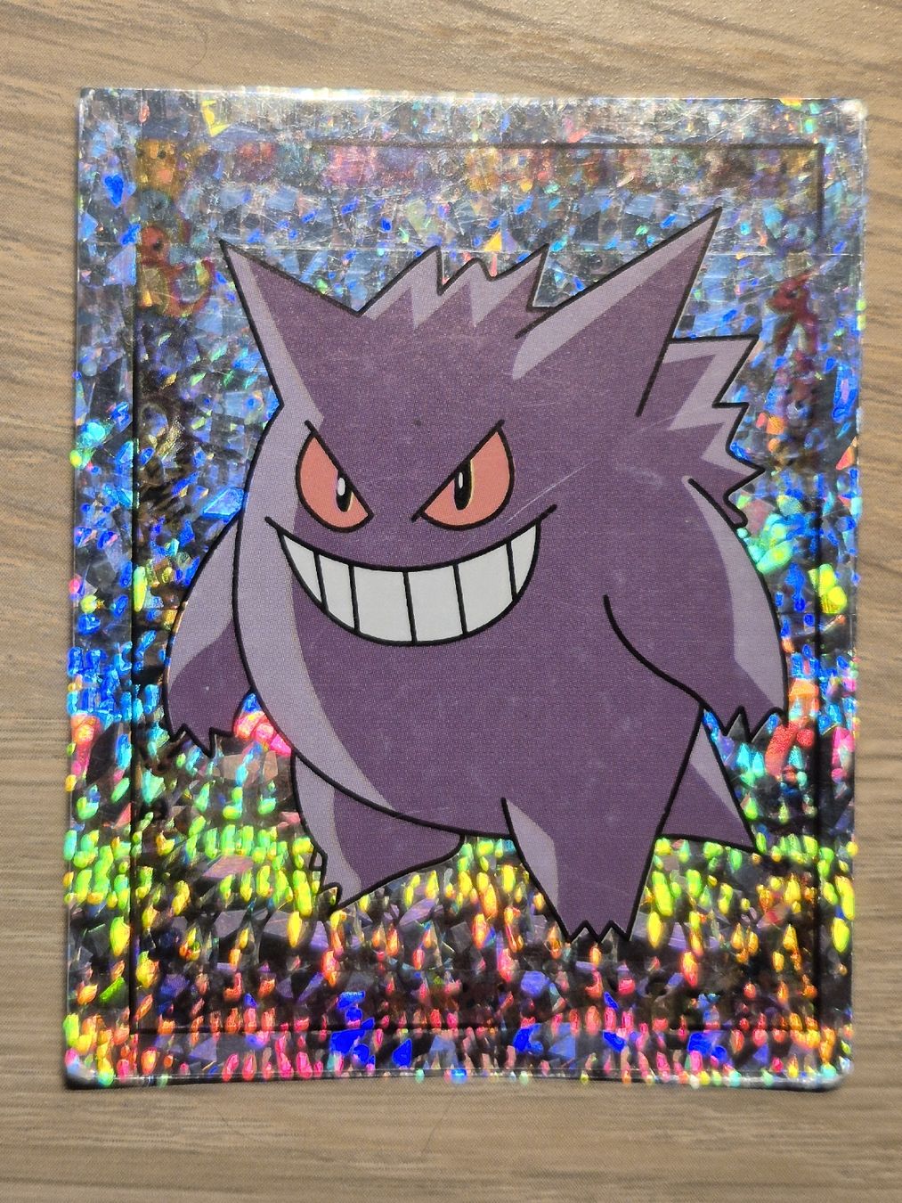 Pokémon Carte collezionabili: Holo Gengar vintage 1999 Sticker Merlin – Usato da Ursy venduto da RetroBebar777