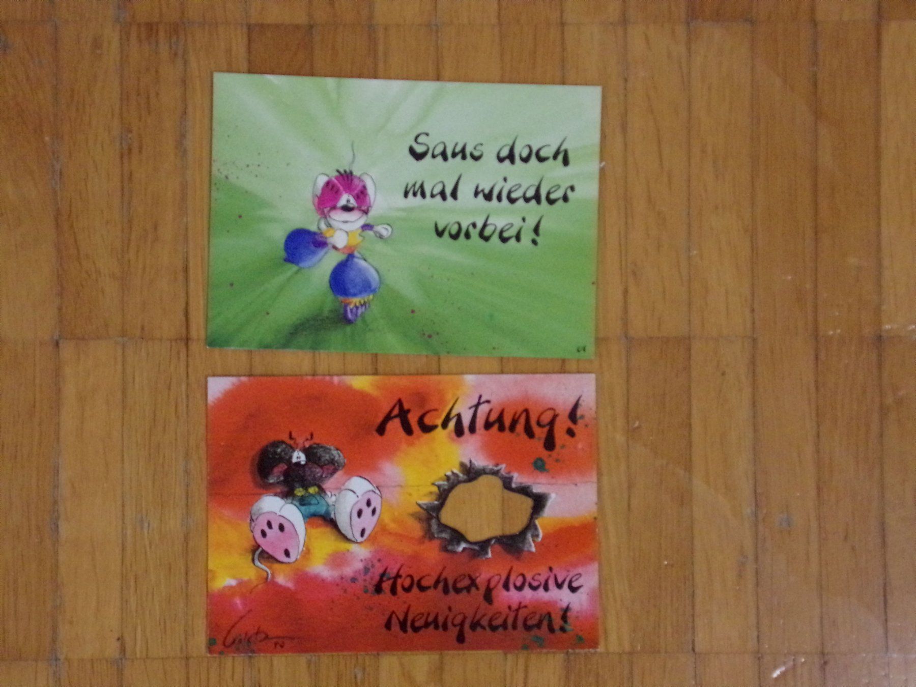 Cartes postales: Diddl Postkarte    2 Stück     Set O10 – D'occasion à Winterthur par Jessi_di