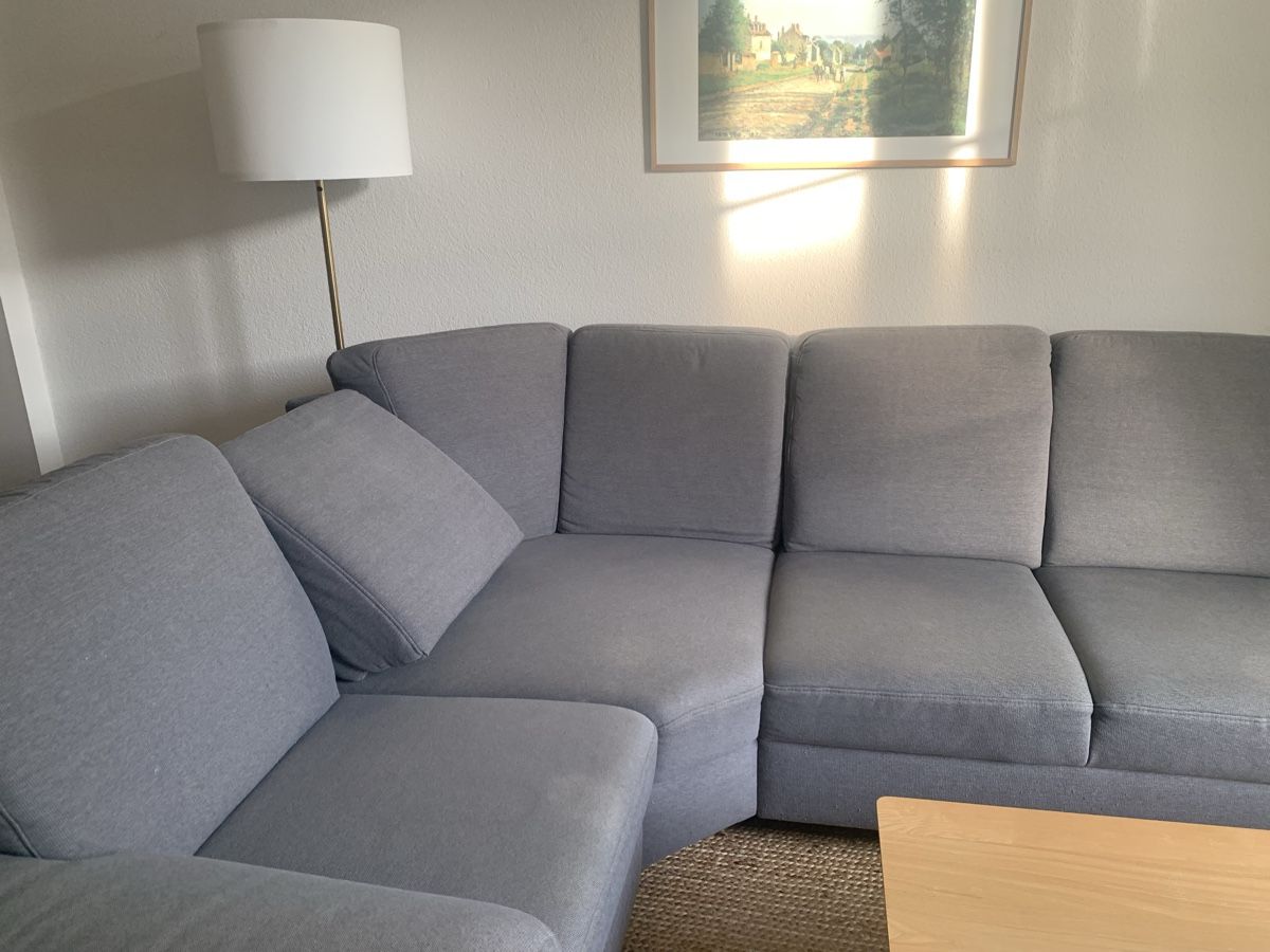 Divani: Grey Corner Ecksofa L Shape Scandi Contemporary 5er Sofa – Usato da Kriens venduto da mat_9gtt 5