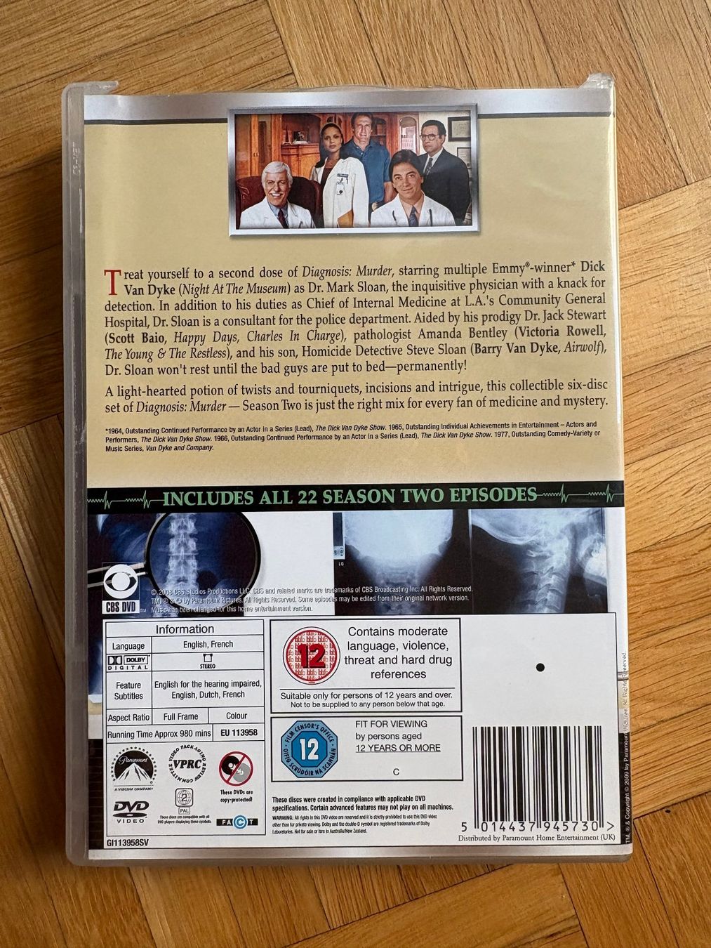 Tous les DVDs: Diagnosis: Murder - The Second Season - DVD – D'occasion à Zürich par Malcom 5