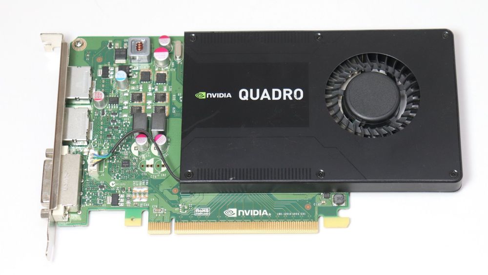 Nvidia Quadro K2200 4GB GDDR5, DVI, 2x Displayport, PCIe (Gebraucht) in ...