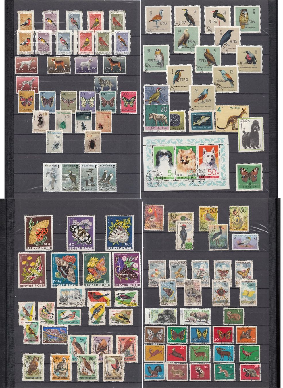 Alle Briefmarken: Motivsammlung Tiere – Gebraucht aus Bürglen TG von StampGraf 1