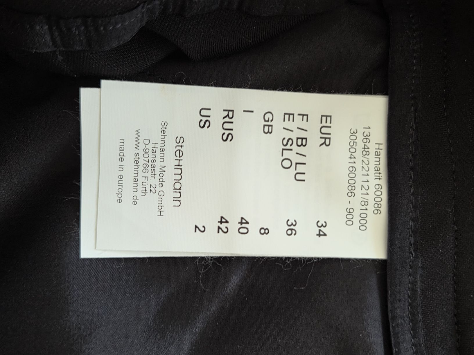 Pantaloni: schöne leichte Hose, St. Ann – Nuovo (secondo la descrizione) da Wiesendangen venduto da Sinhuk 1