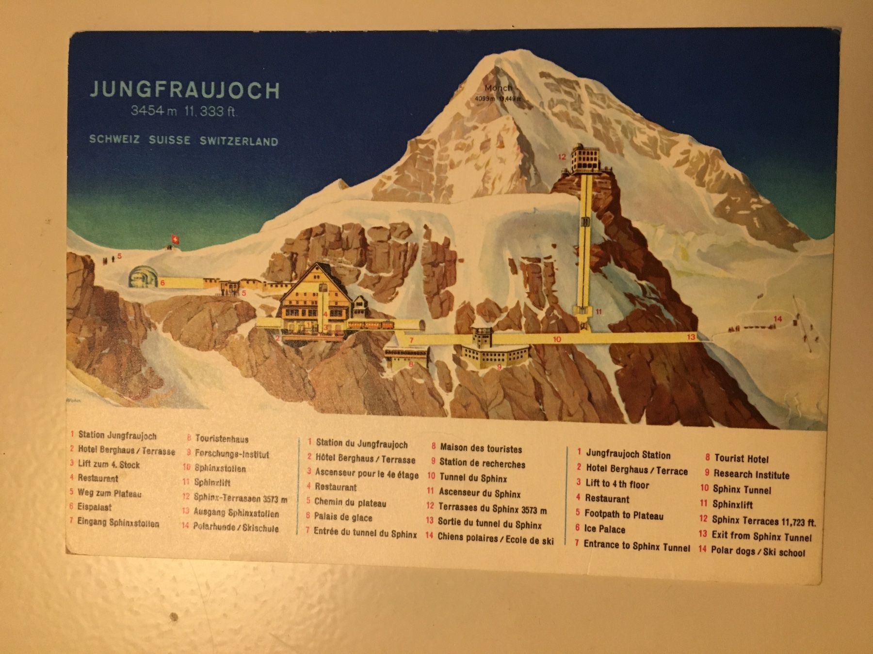 Cartes postales: AK Jungfraujoch – D'occasion à Bern par estalin