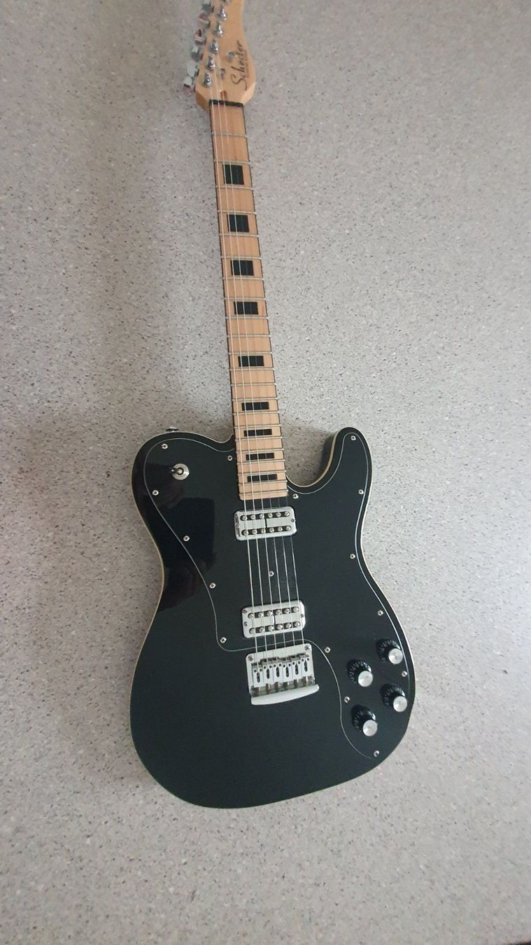 Schecter Instruments de musique: Schecter Fastback Olympic Black Diamond Series – D'occasion à Boswil par cla_t6wy 2