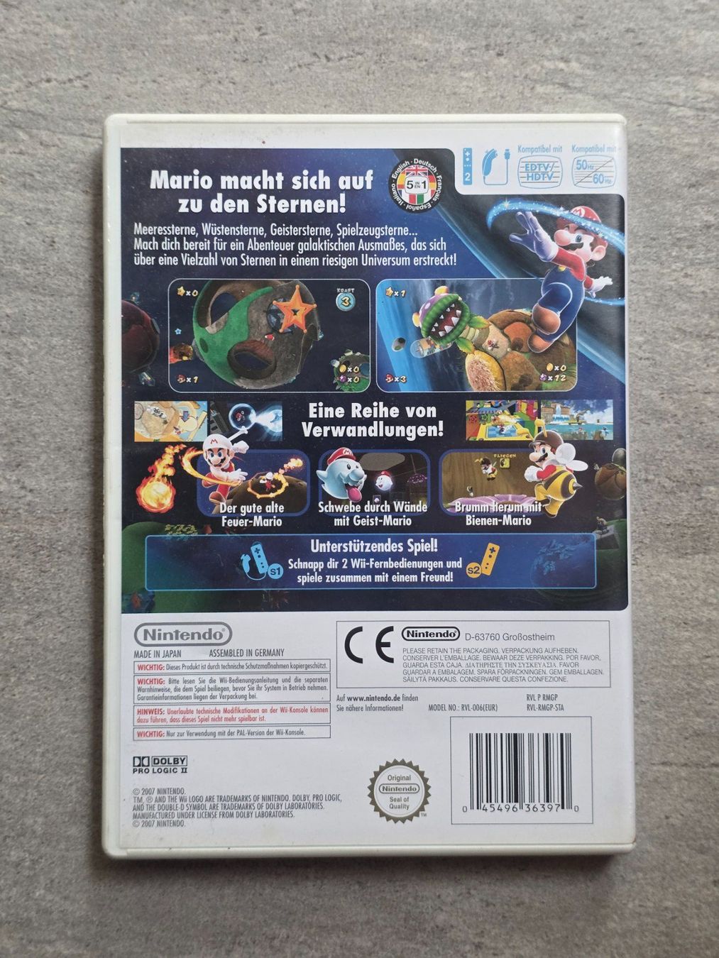 Nintendo Jeux: Nintendo Wii Super Mario Galaxy – D'occasion à Münchenbuchsee par RipiRip 2