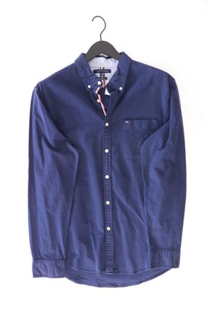 Tommy Hilfiger Langarmhemd Gr. XL blau