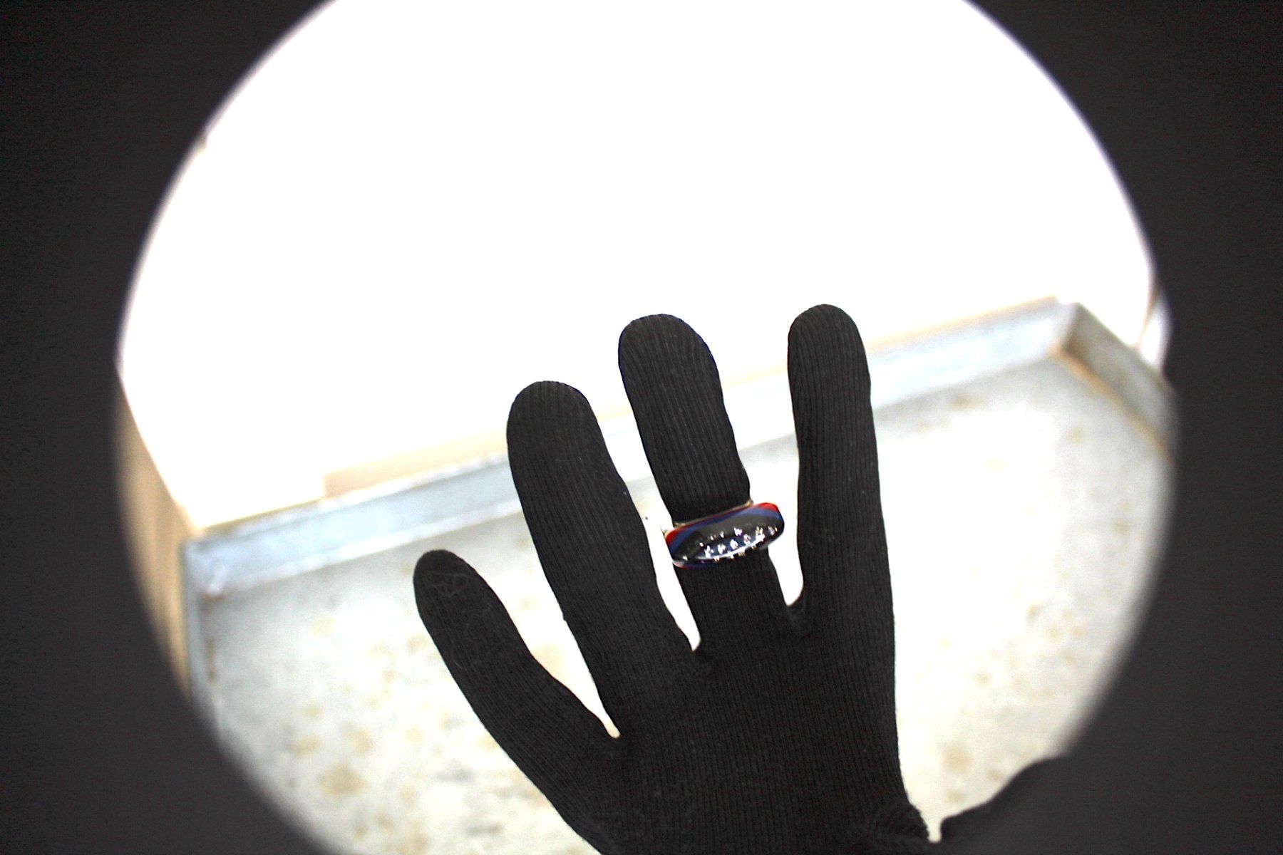 Anelli: Kunststoff Ring Gr. 54 - 17.3 mm – Usato da Locarno venduto da madame-tus-sauds 3