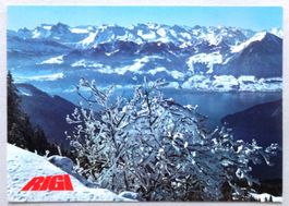 Rigi, Blick gegen Urner- und Unterwaldner Alpen