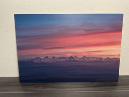 Panoramabild Alpenkette Schweiz