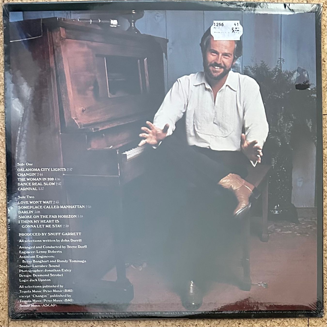 Schallplatten: LP - John Durrill - Just For The Record – Neu und originalverpackt aus Breganzona von Onairda75 1