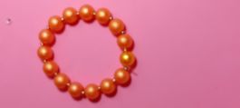 armband,,orange,,,modeschmuck,,matt,,,durchmesser ist 20cmx1