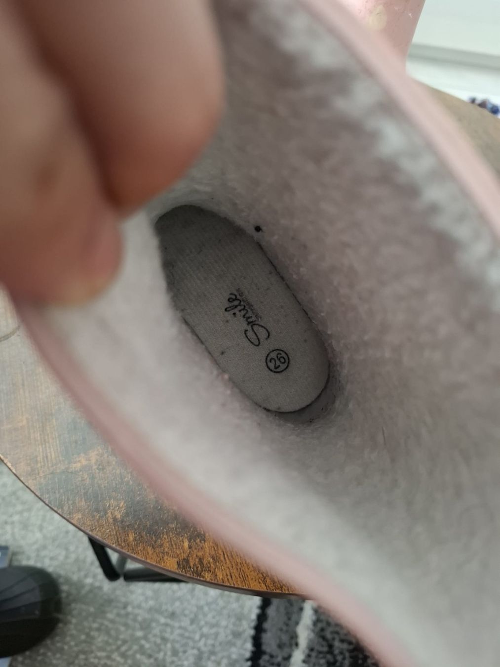 Schuhe für Mädchen: Gummistiefel rosa gemustert Grösse 26 – Gebraucht aus Wetzikon ZH von Petra210 1