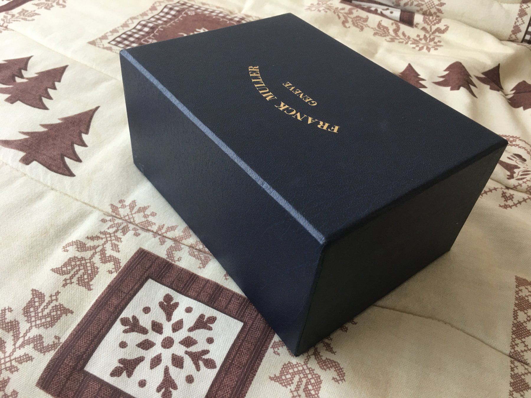 Bucherer Scatole porta orologi: FRANCK MULLER ORIGINAL - CARTON BOX CASE !!! – Usato da Epalinges venduto da dream-watch 1