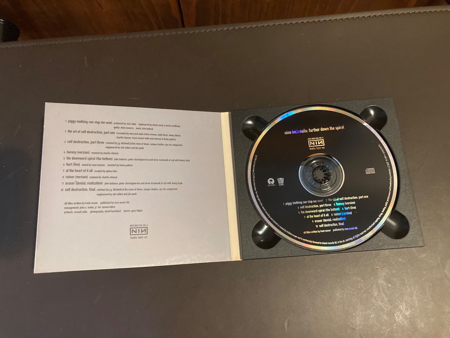 CD: Nine Inch Nails - Further Down The Spiral – Usato da Fribourg venduto da Karushi 2