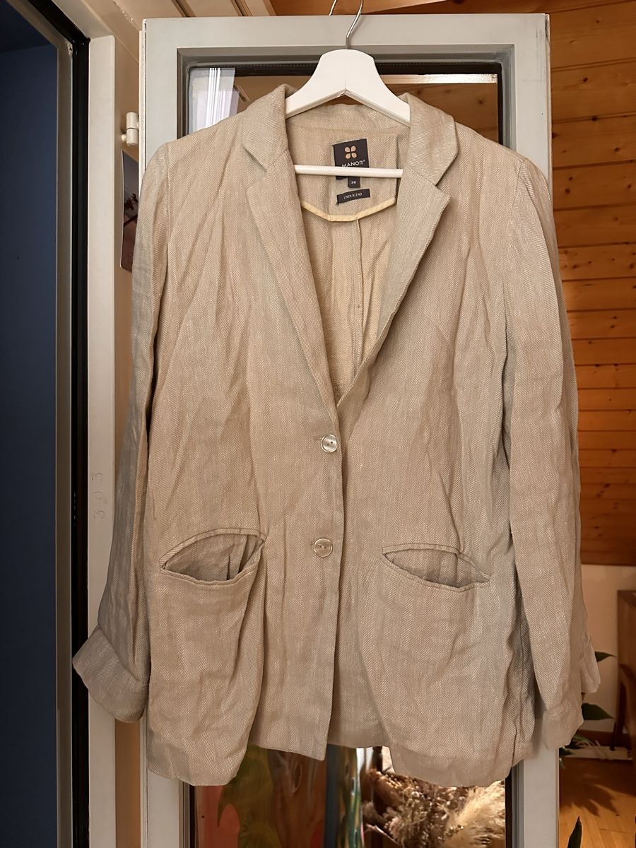 Completi & Tailleur: Leinen Blazer Manor – Usato da Zürich venduto da BettinaMarie2308