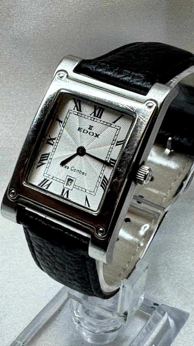Edox Montres: Edox Les Combes unisex mit Datum Gut erhalten  – D'occasion à Untersiggenthal par TimeandShine 1