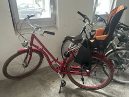 Fahrradsitz inkl. Velo