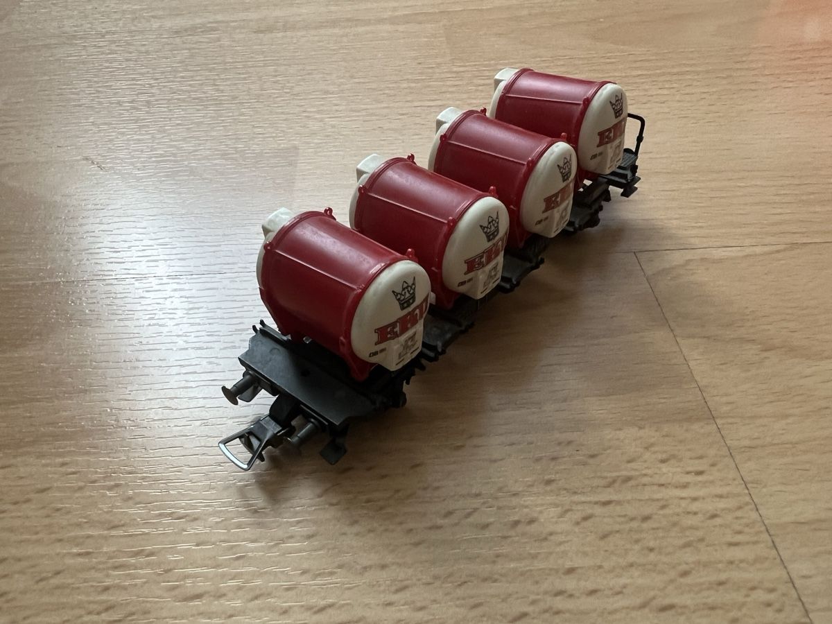 Fleischmann Modellini di ferrovie: Fleischmann Fasswagen – Usato da Gisikon venduto da ram_78bx 1