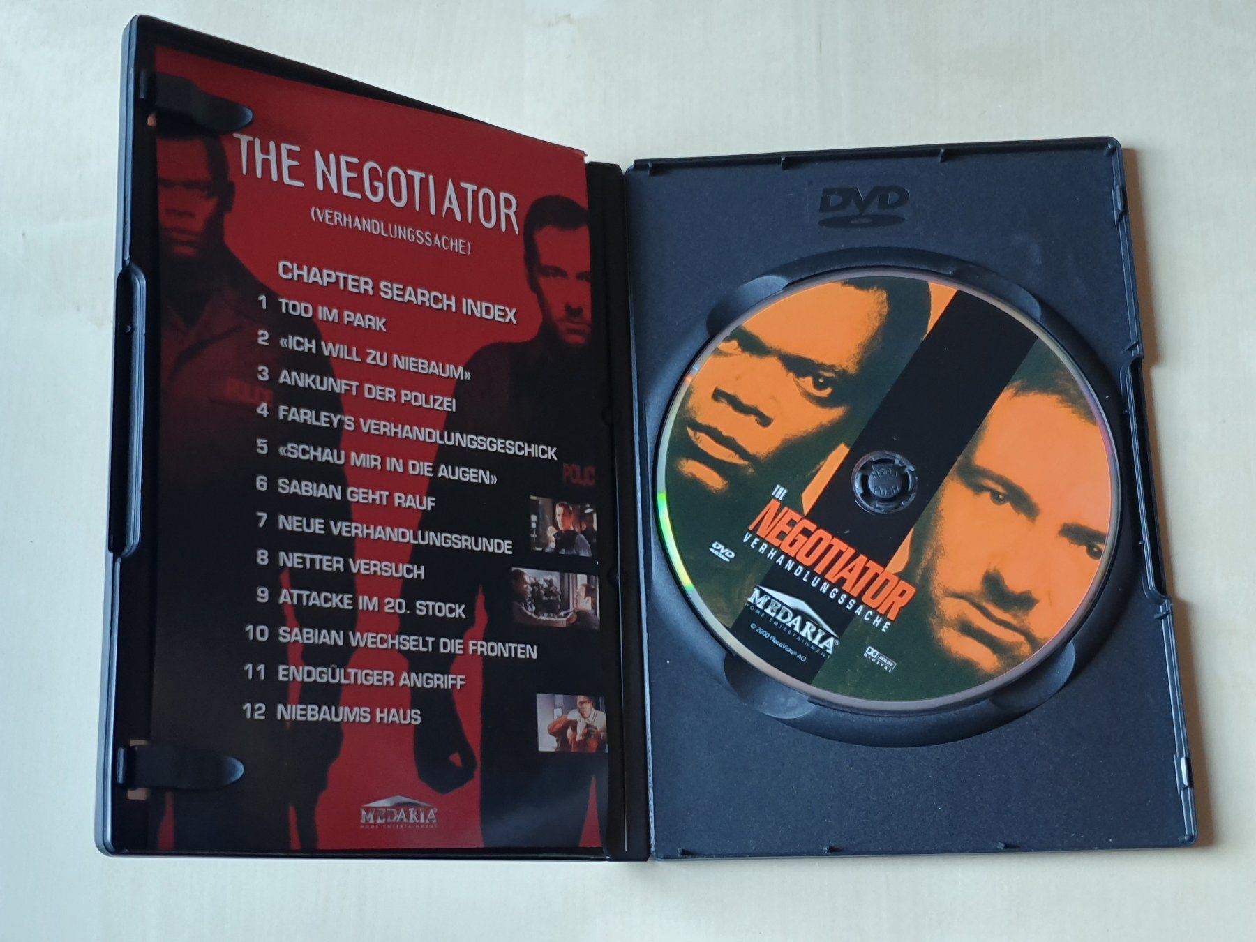 Alle DVDs: The Negotiator – Gebraucht aus Stansstad von collectorsshop 2