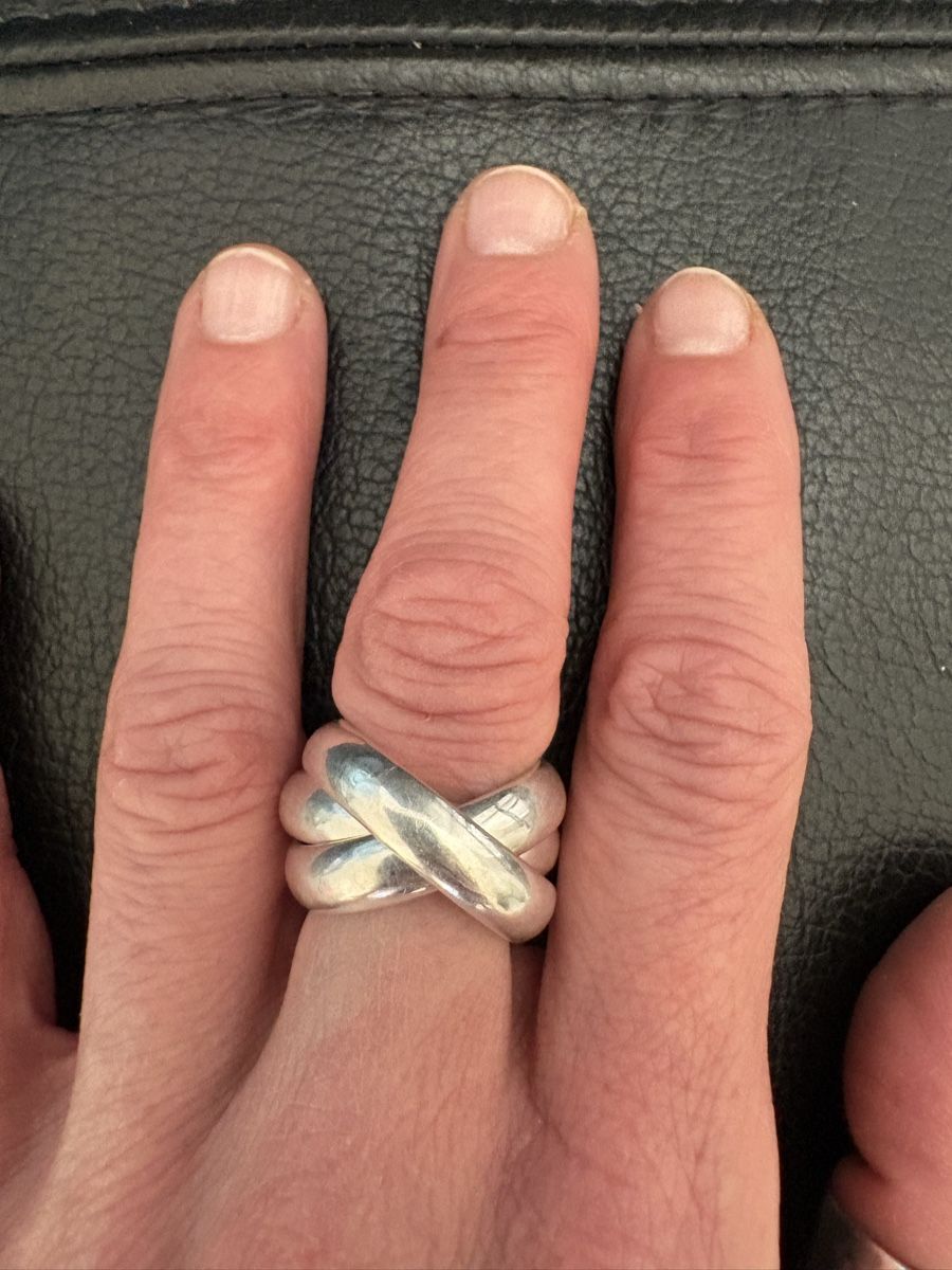 Anelli: Bague en argent de la bijouterie DownTown – Usato da Peseux venduto da Huna12