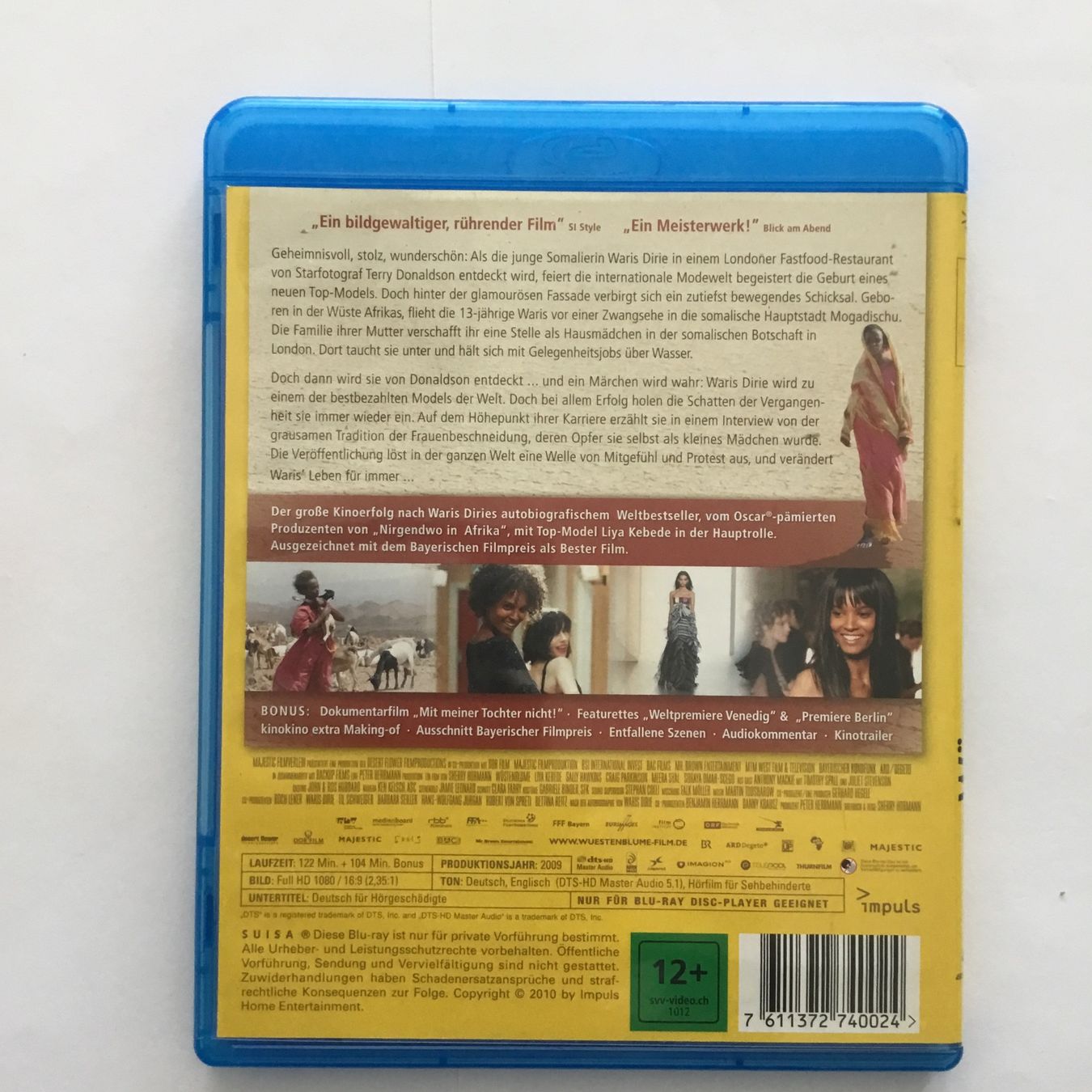Tutti i DVDs: Wüsten Blume Blu Ray – Nuovo (secondo la descrizione) da Blauen venduto da sternchen66 1