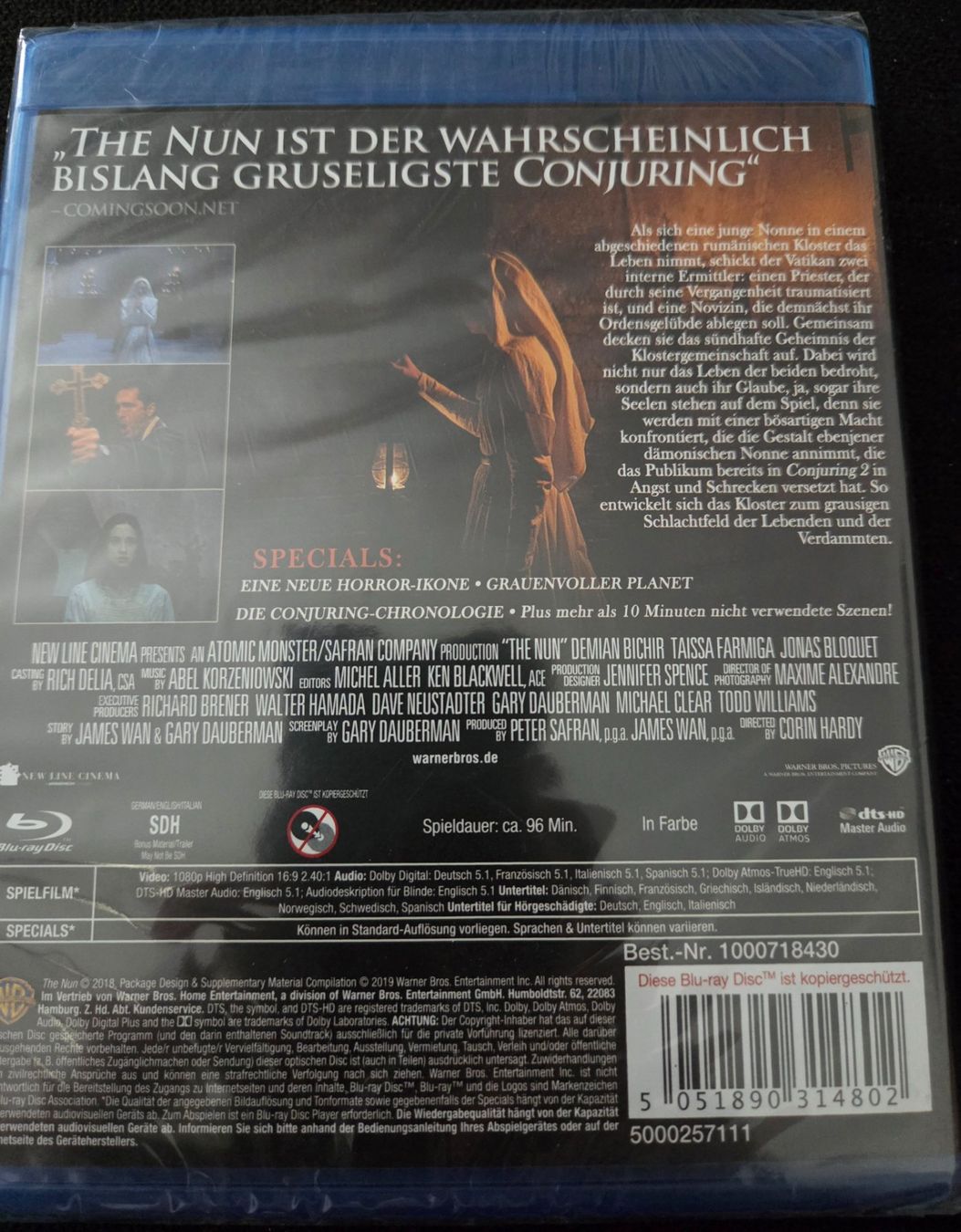 Tous les DVDs: THE NUN – Neuf avec emballage d'origine à Zürich par Heidi69 1