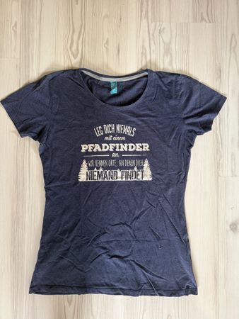 Pfadfinder T-Shirt dunkelblau Grösse M Damen