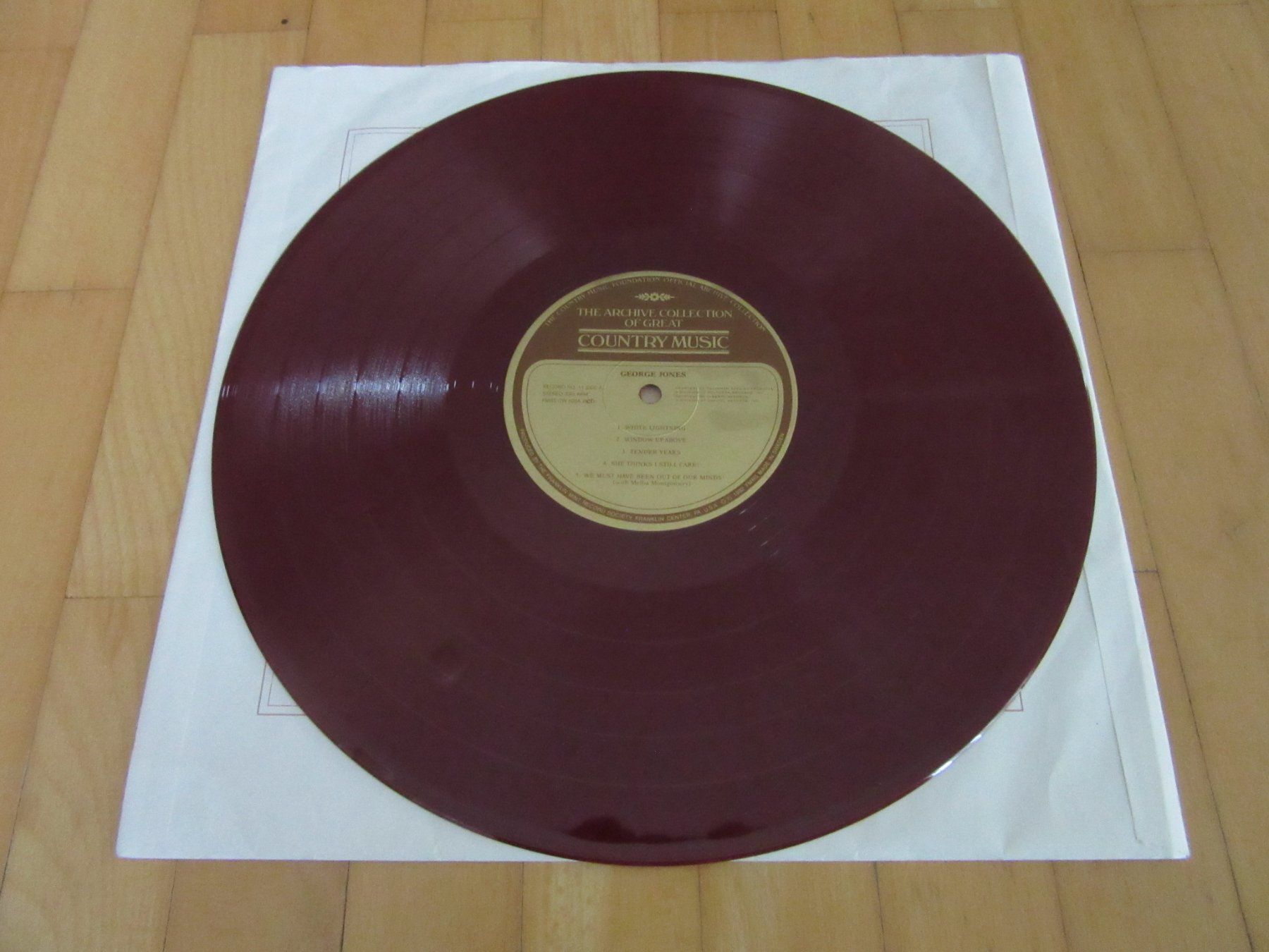 Schallplatten: Box-Set mit 4 Langspielplatten "JOHNNY CASH / GEORGE JONES" – Gebraucht aus Degersheim von Tforelle 3