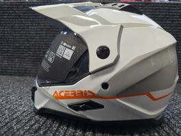 Casque Acerbis Enduro Reactive Kinder blanc/gris brillant