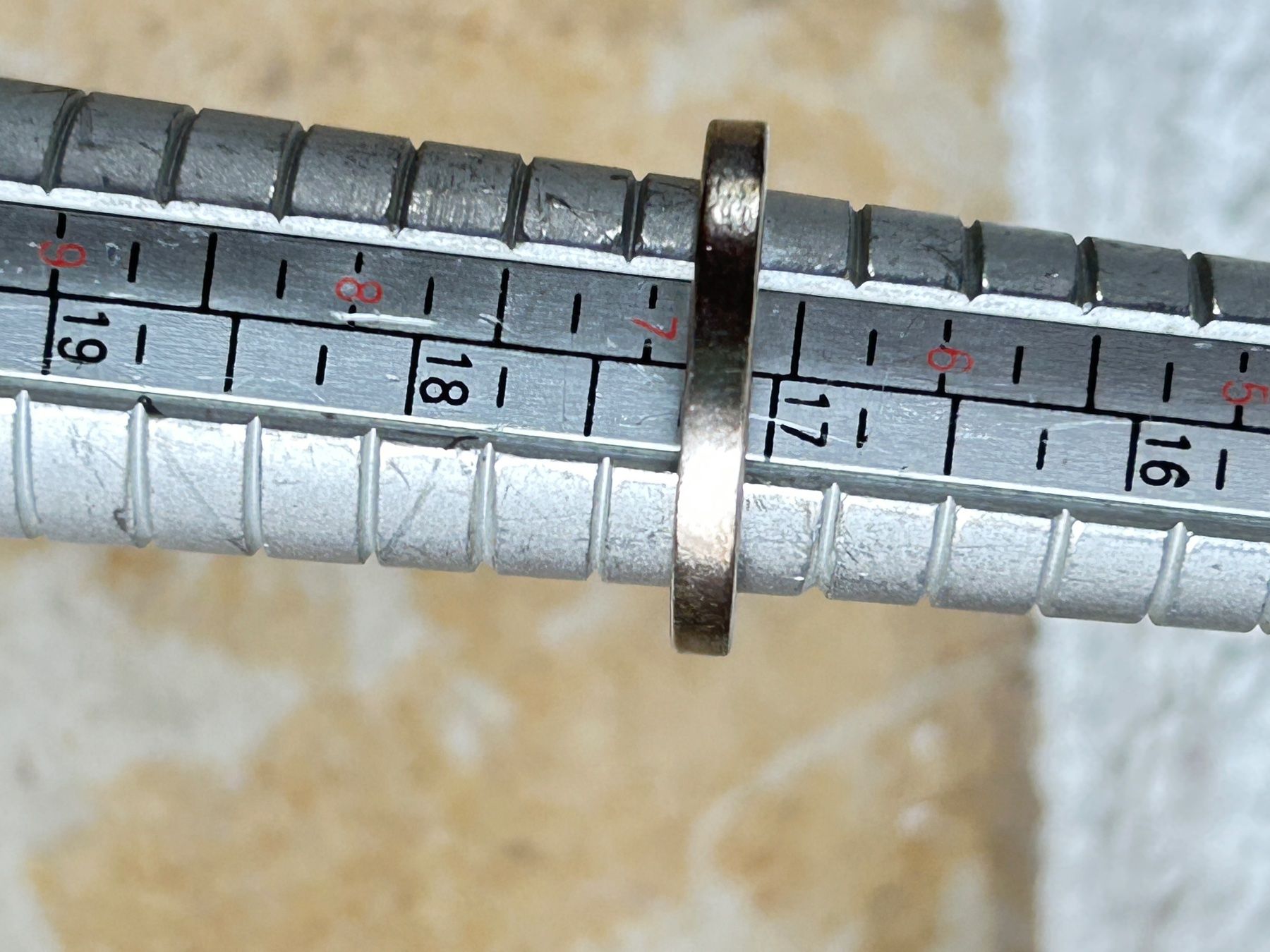 Bagues: Silberring kantig timeless (54) – D'occasion à Dittingen par Bijoubelle 5