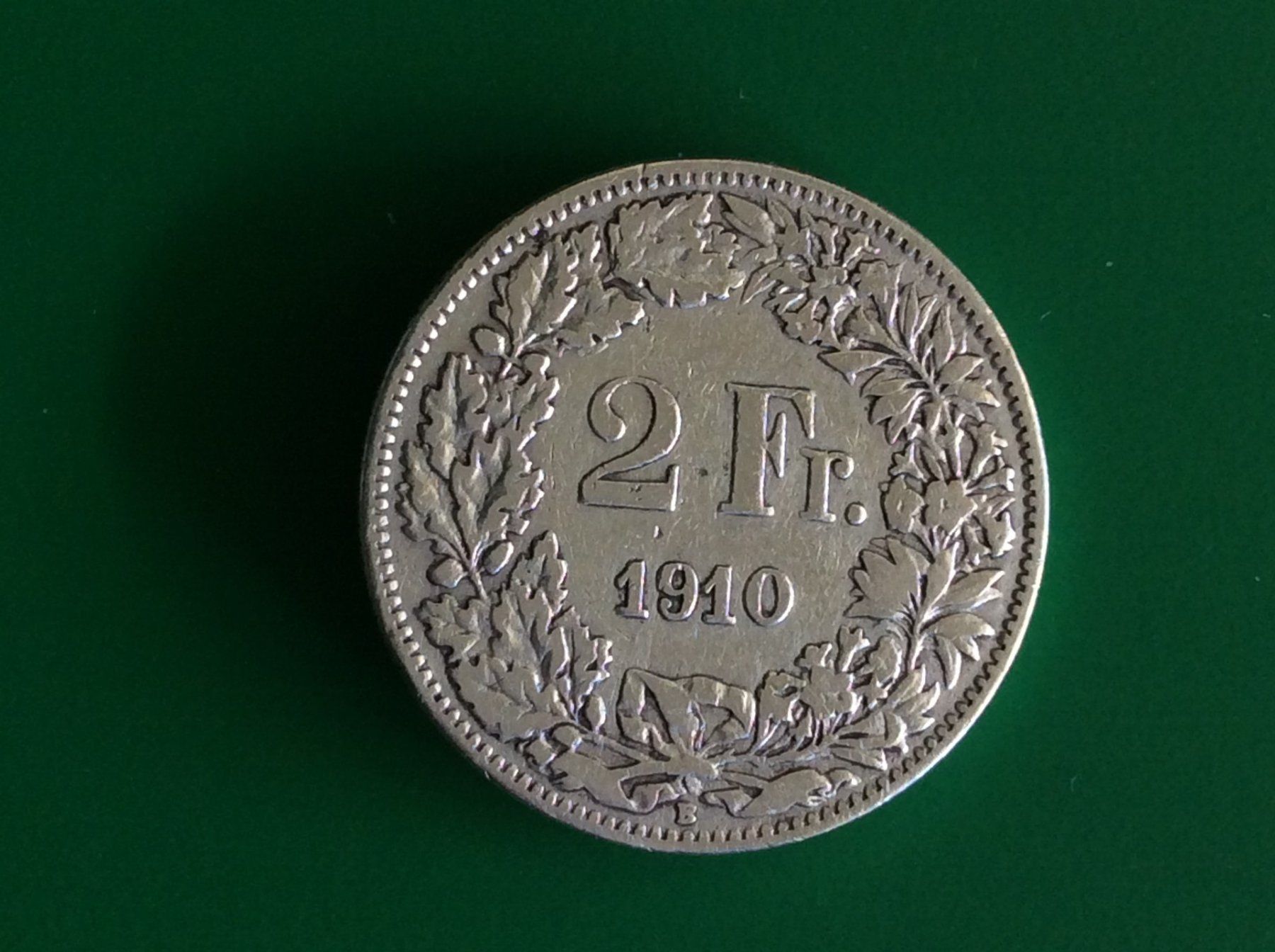 Tutti le monete: 2 francs  1910  Jolie – Usato da Genève venduto da pie_fh2d
