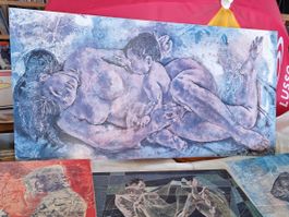 Kunstdruck Plakat  Hans Erni  4 Bilder