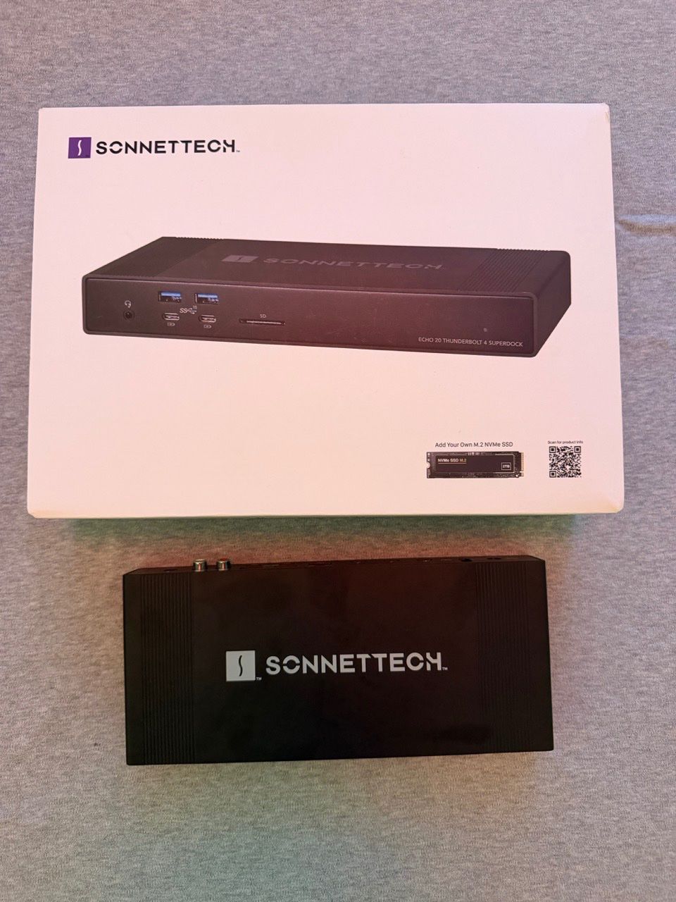 Docking station: Sonnettech Echo 20 Thunderbolt 4 SuperDock Garantie bis 2030 – Neuf (Voir description) à Zürich par c__b
