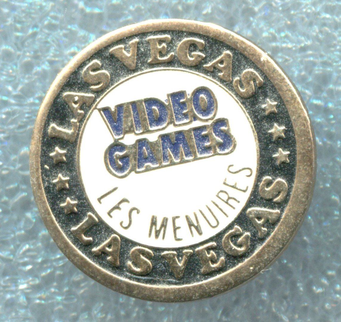 Plaketten & Abzeichen: LAS VEGAS  Video Games – Gebraucht aus Winterthur von Sammleroase
